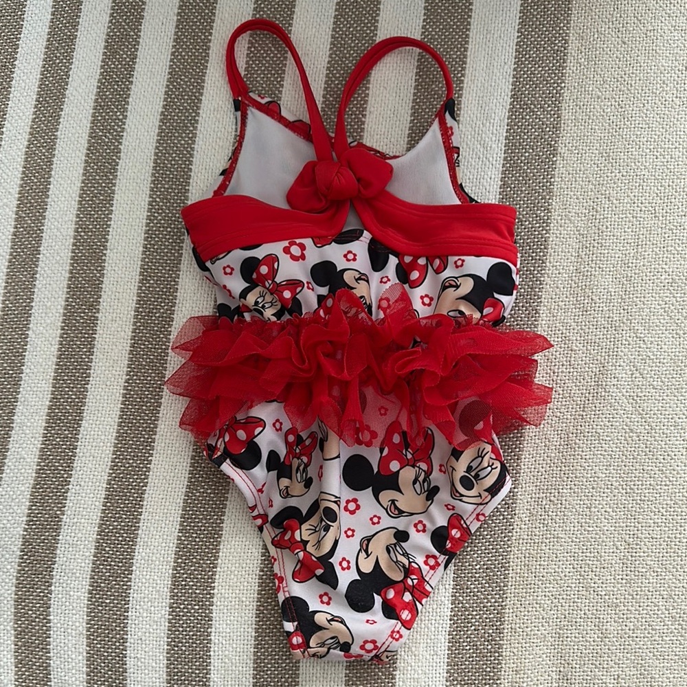 Minnie Mouse Ruffle Swimsuit - Picture 2 of 4